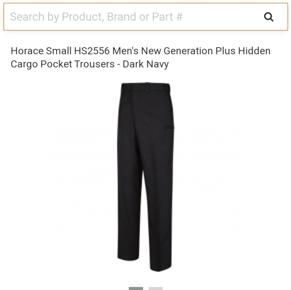 Horace Small New Generation Plus Hidden Pocket Trouser